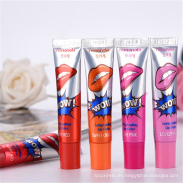 2015 Monomola Lip Tattoo Lápiz labial 5 colores